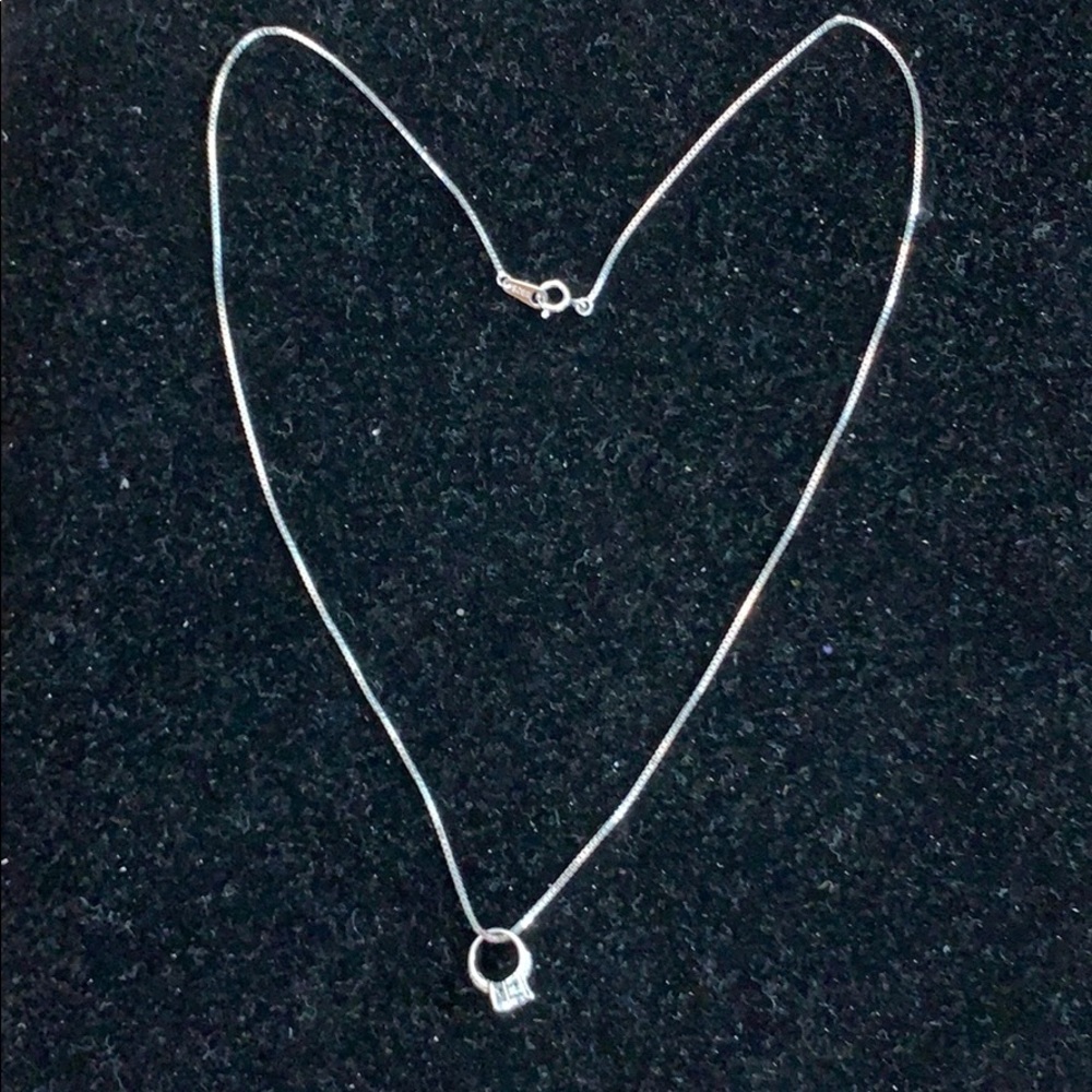 ♦️Diamond Ring Inspired Necklace